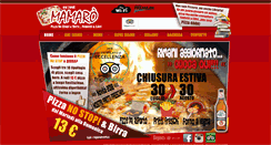 Desktop Screenshot of pizzeriamamaro.com